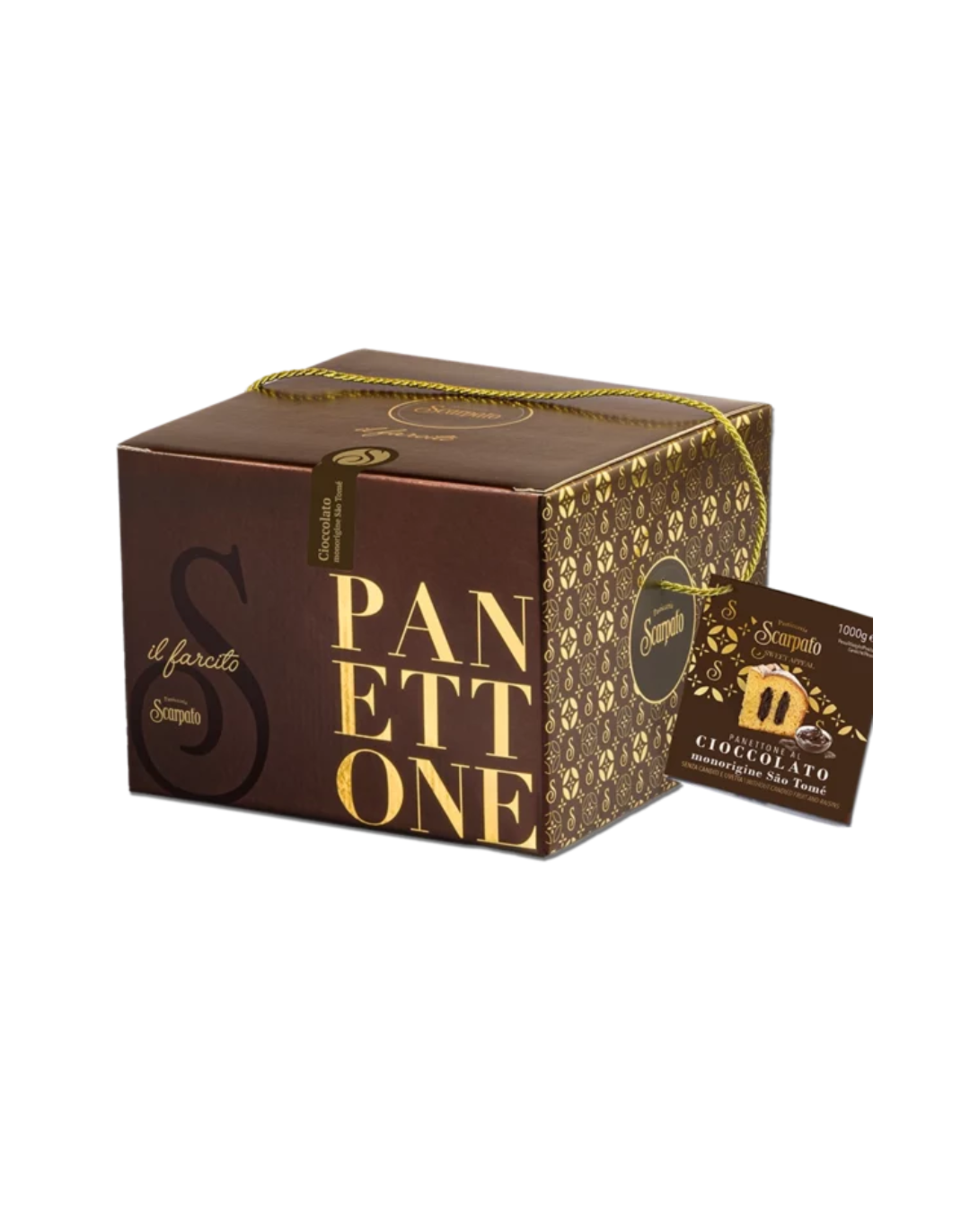 Panettone al Cioccolato monorigine São Tomé -  The Blend Family