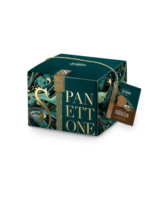 Panettone Dubai Style Chocolate – PISTACCHIO E KATAIFY