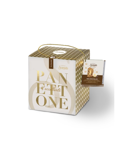 Panettone ai Tre Cioccolati